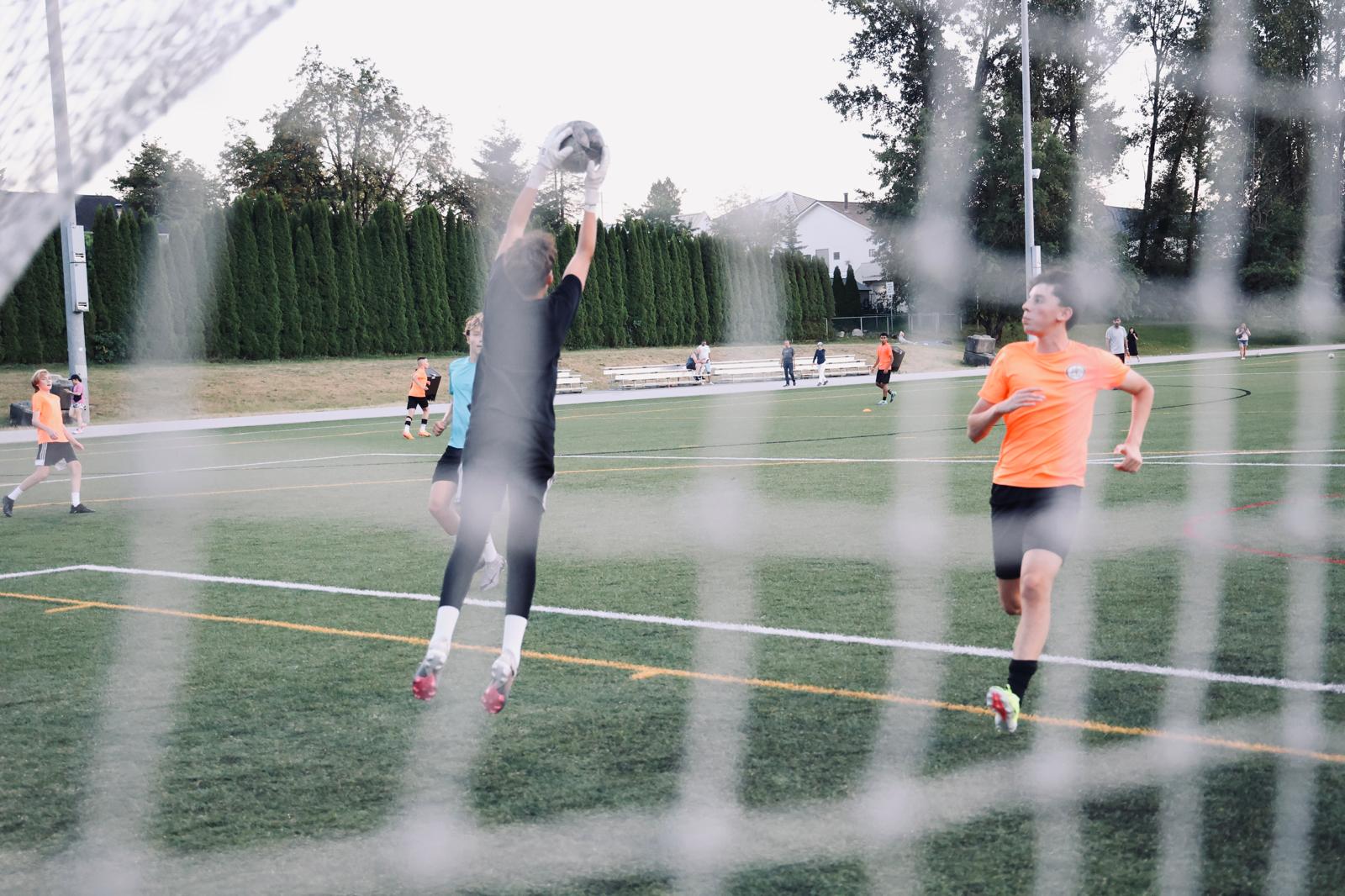 Goalkeeping training Coquitlam