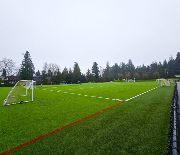 Charles Best Secondary Unveils State-of-Art Turf Soccer Field in Coquitlam